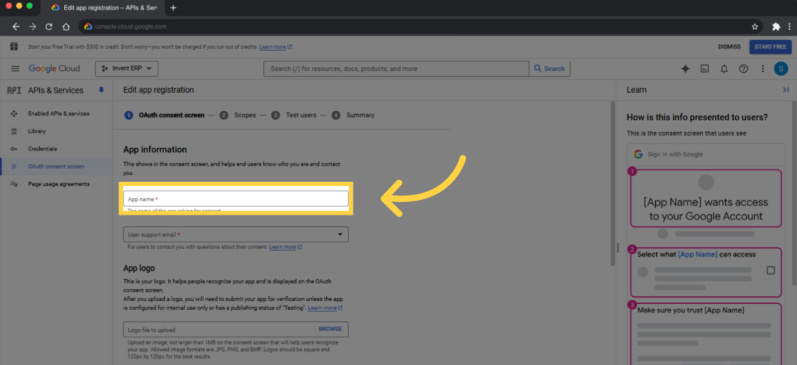Step 11 - Google OAuth