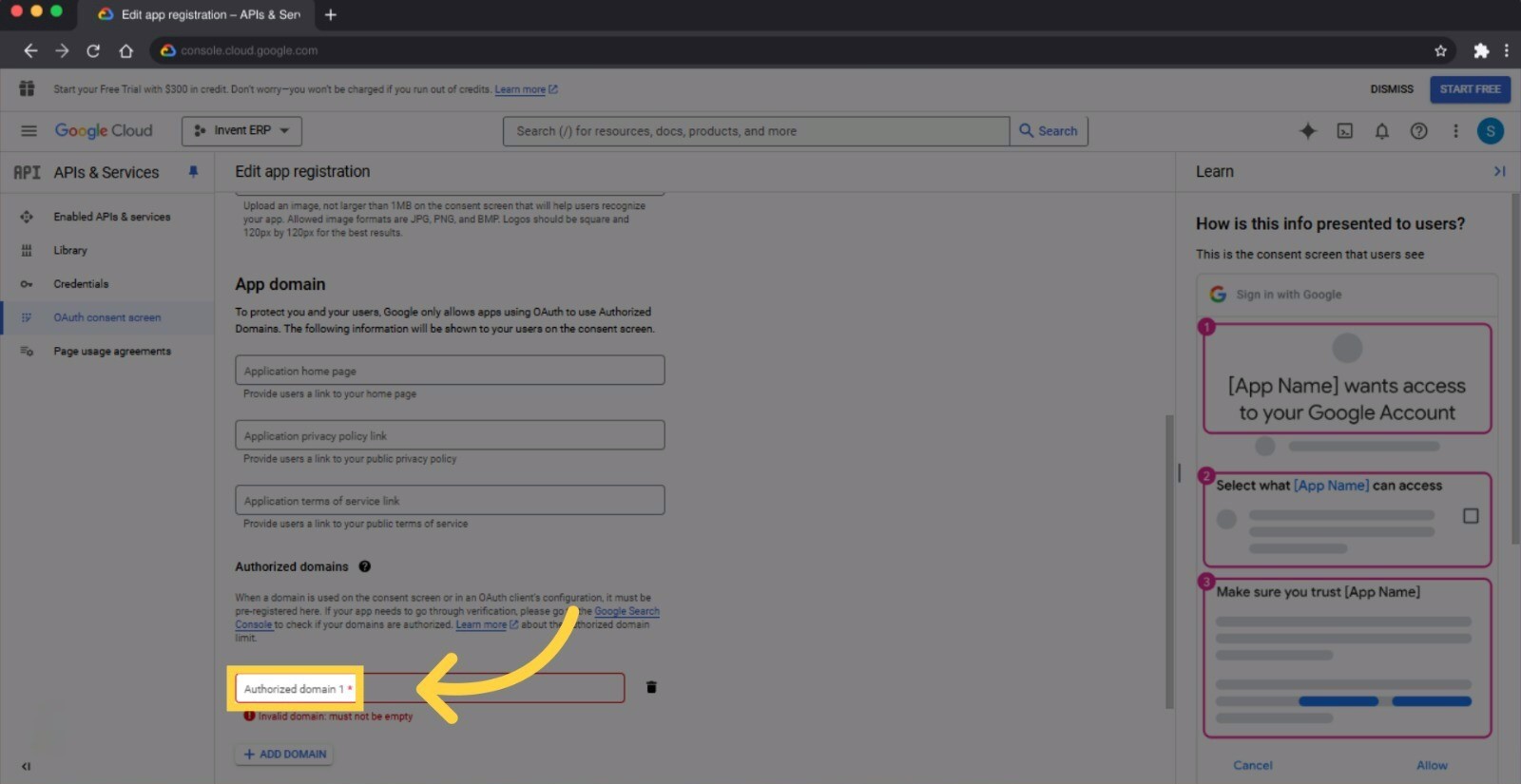 Step 14- Google OAuth