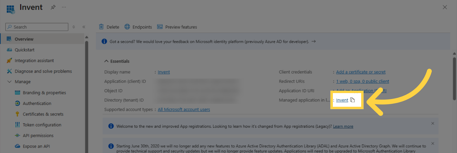 Step 27 - Outlook OAuth