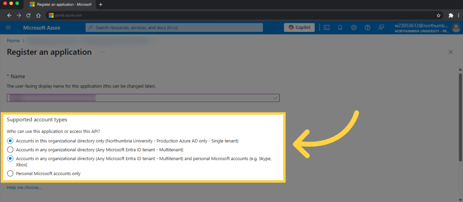 Step 7 - Outlook OAuth