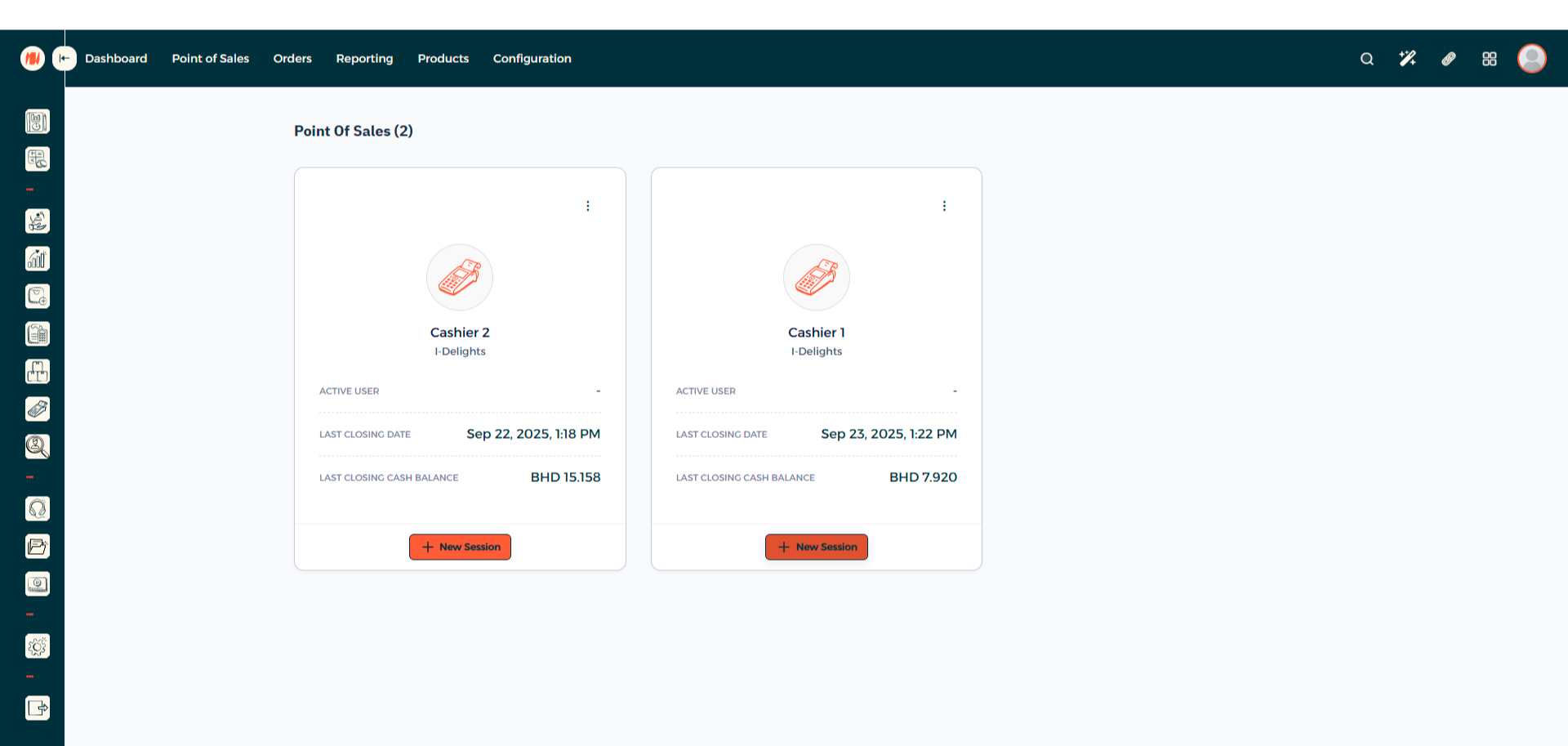 Step 7 -  POS Reports