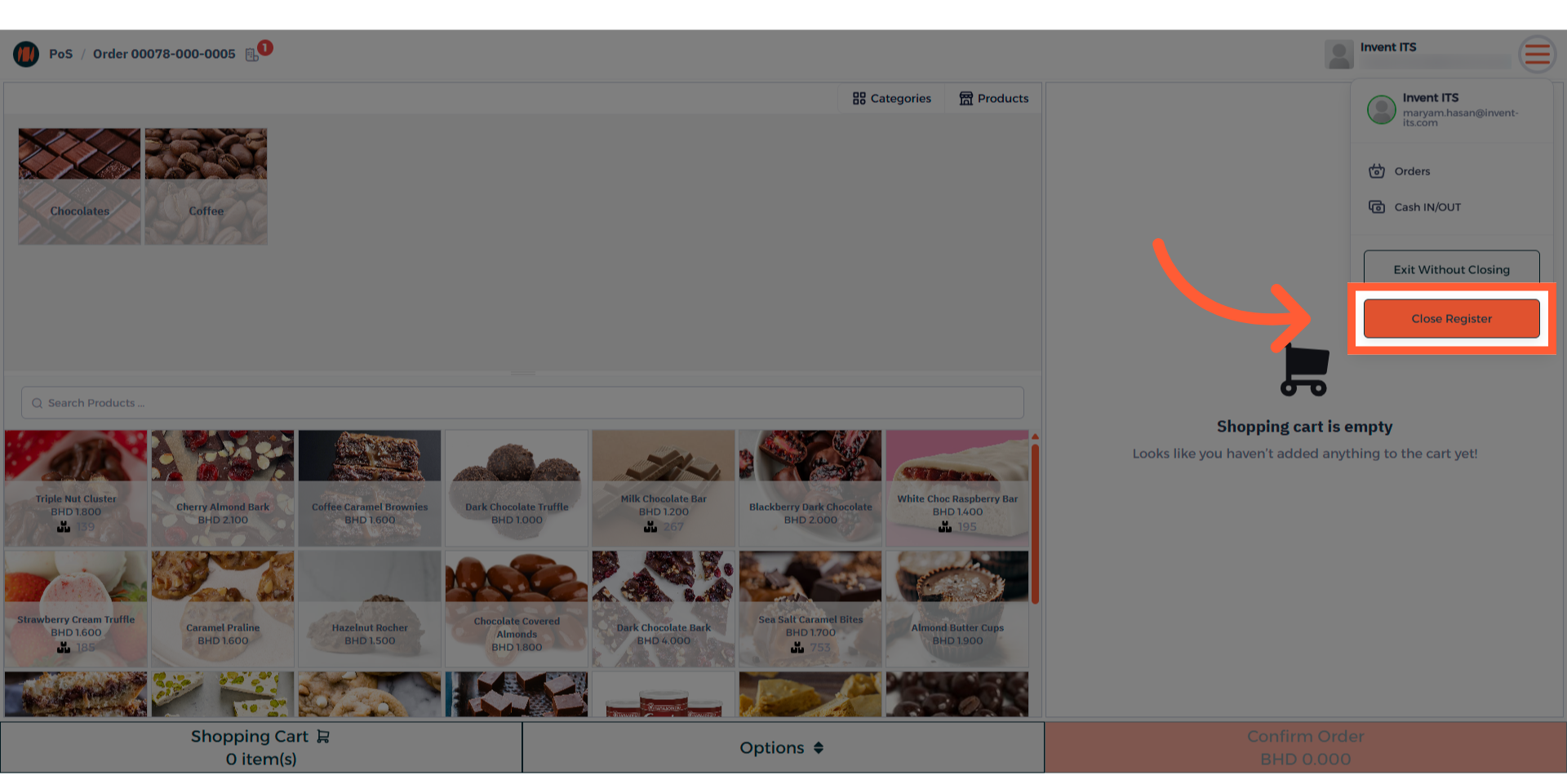 Step 8 -  POS Reports